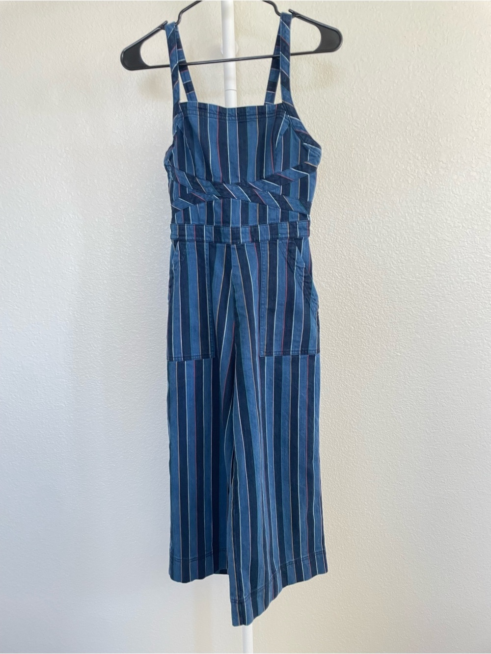 Anthropologie Nicola Jumpsuit Retro Casual Utility Chic 0P - Picture 2 of 9
